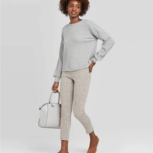 Women's High-Rise Slim Fit Bi-Stretch Ankle Pants - A New Day